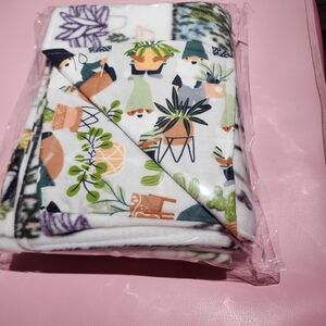 Cozy Garden Gnome Fleece Blanket
